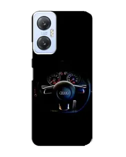 Чехол для Infinix Hot 20 (5G) с картинкой «Салон Audi — руль» Чехол для Infinix Hot 20 (5G) с картинкой «Салон Audi — руль»