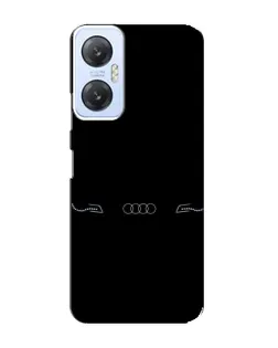 Чехол для Infinix Hot 20 (5G) с картинкой «Audi — световой подпись»
