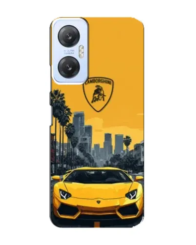 Чехол для Infinix Hot 20 (5G) с картинкой «Желтый Lamborghini город» Чехол для Infinix Hot 20 (5G) с картинкой «Желтый Lamborghini город»