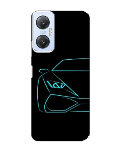 Чехол для Infinix Hot 20 (5G) с картинкой «Голубой силуэт Lamborghini» Чехол для Infinix Hot 20 (5G) с картинкой «Голубой силуэт Lamborghini»