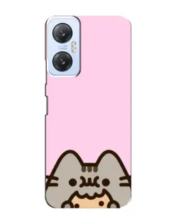 Чехол для Infinix Hot 20 (5G) с картинкой «Pusheen и печенье» Чехол для Infinix Hot 20 (5G) с картинкой «Pusheen и печенье»