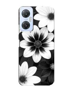 Чехол для Infinix Hot 20 (5G) с картинкой «Монохромные астры» Чехол для Infinix Hot 20 (5G) с картинкой «Монохромные астры»