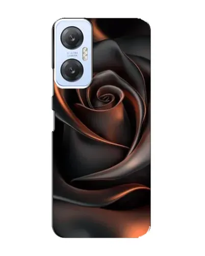 Чехол для Infinix Hot 20 (5G) с картинкой «Шелковая черная роза» Чехол для Infinix Hot 20 (5G) с картинкой «Шелковая черная роза»