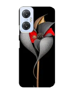 Чехол для Infinix Hot 20 (5G) с картинкой «Серебряный фантазийный цветок» Чехол для Infinix Hot 20 (5G) с картинкой «Серебряный фантазийный цветок»