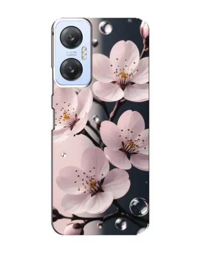 Чехол для Infinix Hot 20 (5G) с картинкой «Нежная сакура и капли» Чехол для Infinix Hot 20 (5G) с картинкой «Нежная сакура и капли»