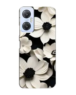 Чехол для Infinix Hot 20 (5G) с картинкой «Объемные белые цветы» Чехол для Infinix Hot 20 (5G) с картинкой «Объемные белые цветы»