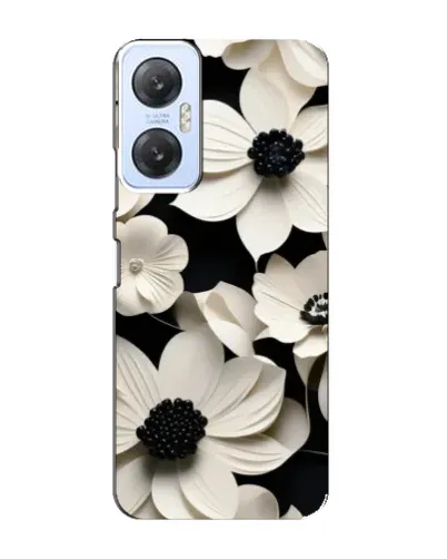 Чехол для Infinix Hot 20 (5G) с картинкой «Объемные белые цветы» Чехол для Infinix Hot 20 (5G) с картинкой «Объемные белые цветы»