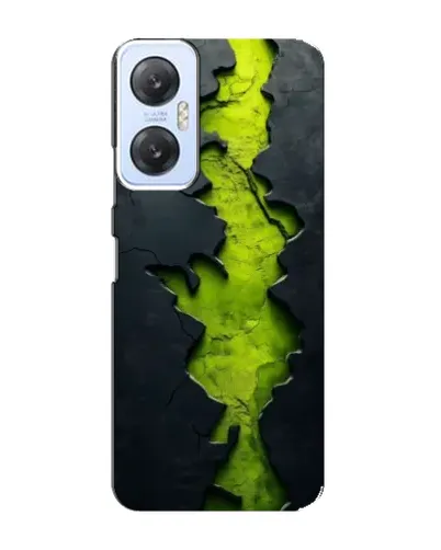 Чехол для Infinix Hot 20 (5G) с картинкой «Салатовый разлом скалы» Чехол для Infinix Hot 20 (5G) с картинкой «Салатовый разлом скалы»
