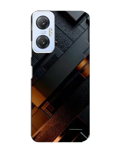 Чехол для Infinix Hot 20 (5G) с картинкой «Черные геометрические блоки» Чехол для Infinix Hot 20 (5G) с картинкой «Черные геометрические блоки»
