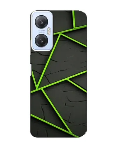 Чехол для Infinix Hot 20 (5G) с картинкой «Зеленые геометрические линии» Чехол для Infinix Hot 20 (5G) с картинкой «Зеленые геометрические линии»