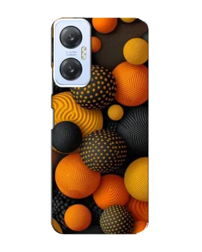 Чехол для Infinix Hot 20 (5G) с картинкой «Объемные оранжевые сферы» Чехол для Infinix Hot 20 (5G) с картинкой «Объемные оранжевые сферы»