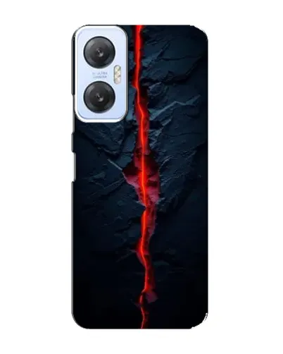 Чехол для Infinix Hot 20 (5G) с картинкой «Kрасная лавовая трещина» Чехол для Infinix Hot 20 (5G) с картинкой «Kрасная лавовая трещина»