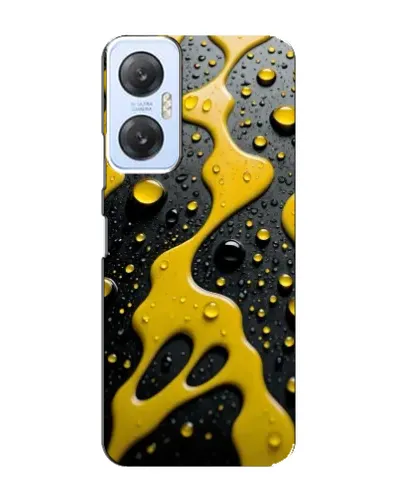 Чехол для Infinix Hot 20 (5G) с картинкой «Жидкое желтое золото» Чехол для Infinix Hot 20 (5G) с картинкой «Жидкое желтое золото»