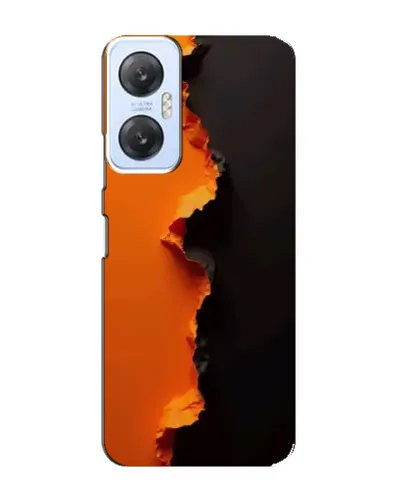 Чехол для Infinix Hot 20 (5G) с картинкой «Оранжевый разлом» Чехол для Infinix Hot 20 (5G) с картинкой «Оранжевый разлом»