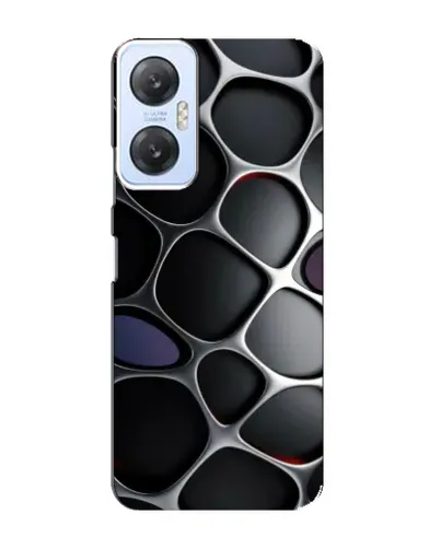 Чехол для Infinix Hot 20 (5G) с картинкой «Объемная темная решетка» Чехол для Infinix Hot 20 (5G) с картинкой «Объемная темная решетка»