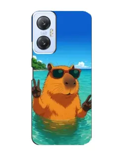 Чехол для Infinix Hot 20 (5G) с картинкой «Морская капибара» Чехол для Infinix Hot 20 (5G) с картинкой «Морская капибара»