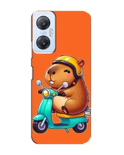 Чехол для Infinix Hot 20 (5G) с картинкой «Капибара на скутере» Чехол для Infinix Hot 20 (5G) с картинкой «Капибара на скутере»