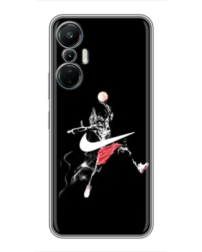 Чехол для Infinix Hot 20 (4G) с картинкой «Jordan Jumpman»