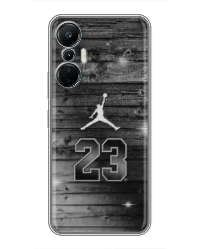Чехол для Infinix Hot 20 (4G) с картинкой «Jordan Carbon 23»