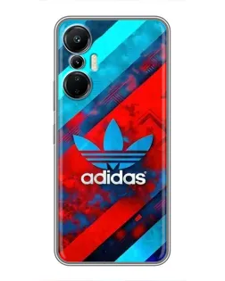 Чехол для Infinix Hot 20 (4G) с картинкой «Абстракция Adidas»
