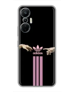 Чехол для Infinix Hot 20 (4G) с картинкой «Adidas Hands»