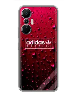 Чехол для Infinix Hot 20 (4G) с картинкой «Adidas Gold Marble»