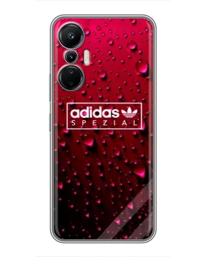 Чехол для Infinix Hot 20 (4G) с картинкой «Adidas Gold Marble»