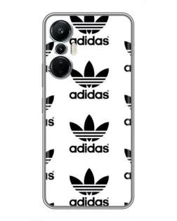 Чехол для Infinix Hot 20 (4G) с картинкой «Adidas Pattern»