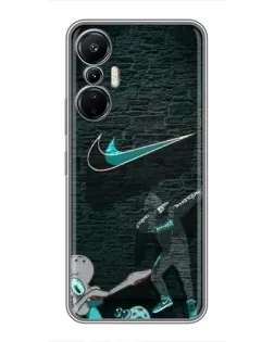 Чехол для Infinix Hot 20 (4G) с картинкой «Спортивный арт Nike» Чехол для Infinix Hot 20 (4G) с картинкой «Спортивный арт Nike»