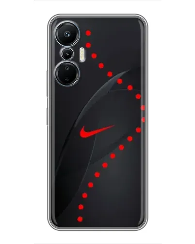 Чехол для Infinix Hot 20 (4G) с картинкой «Абстрактный дизайн Nike»