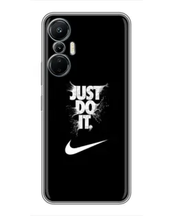 Чехол для Infinix Hot 20 (4G) с картинкой «Текстовый принт Nike» Чехол для Infinix Hot 20 (4G) с картинкой «Текстовый принт Nike»