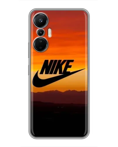 Чехол для Infinix Hot 20 (4G) с картинкой «Nike — вечерний горизонт»