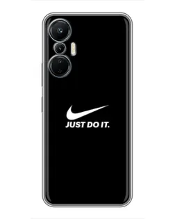 Чехол для Infinix Hot 20 (4G) с картинкой «Минимализм от Nike» Чехол для Infinix Hot 20 (4G) с картинкой «Минимализм от Nike»