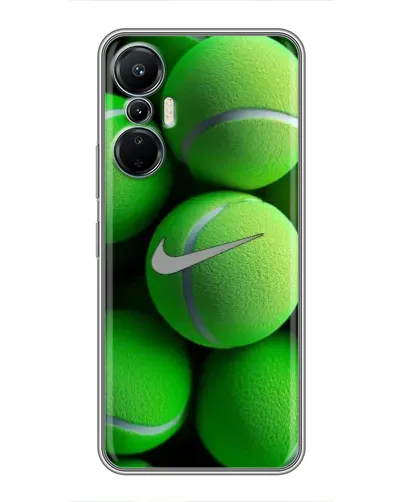 Чехол для Infinix Hot 20 (4G) с картинкой «Теннисные мячи Найк»