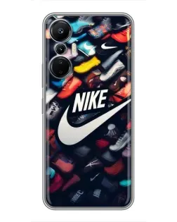 Чехол для Infinix Hot 20 (4G) с картинкой «Коллекция кроссовок Nike» Чехол для Infinix Hot 20 (4G) с картинкой «Коллекция кроссовок Nike»