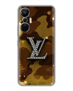 Чехол для Infinix Hot 20 (4G) с картинкой «Камуфляжный Louis Vuitton»