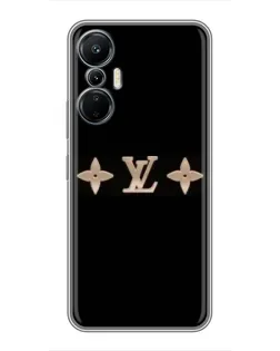Чехол для Infinix Hot 20 (4G) с картинкой «Louis Vuitton — минимализм»
