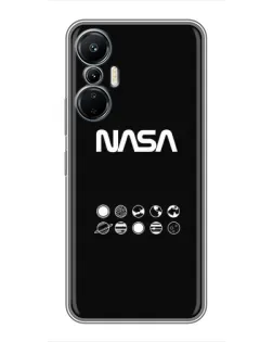 Чехол для Infinix Hot 20 (4G) с картинкой «NASA — технический принт» Чехол для Infinix Hot 20 (4G) с картинкой «NASA — технический принт»