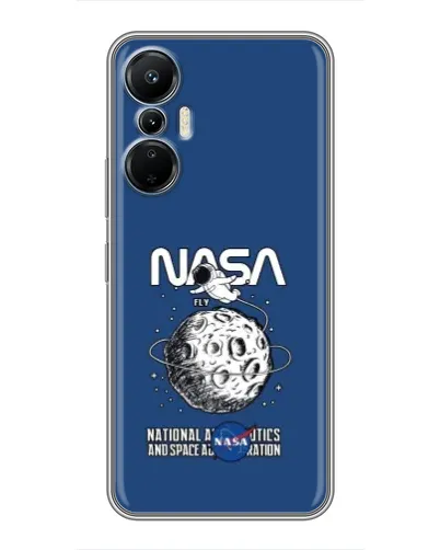 Чехол для Infinix Hot 20 (4G) с картинкой «NASA — лунная миссия» Чехол для Infinix Hot 20 (4G) с картинкой «NASA — лунная миссия»