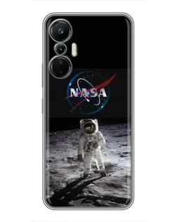 Чехол для Infinix Hot 20 (4G) с картинкой «Астронавт на Луне» Чехол для Infinix Hot 20 (4G) с картинкой «Астронавт на Луне»