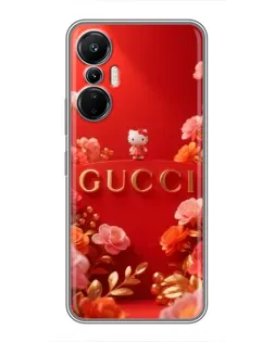 Чехол для Infinix Hot 20 (4G) с картинкой «Gucci — золотой сад» Чехол для Infinix Hot 20 (4G) с картинкой «Gucci — золотой сад»
