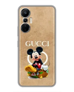 Чехол для Infinix Hot 20 (4G) с картинкой «Микки Маус Gucci — крафт» Чехол для Infinix Hot 20 (4G) с картинкой «Микки Маус Gucci — крафт»
