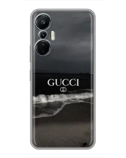 Чехол для Infinix Hot 20 (4G) с картинкой «Gucci — морской прибой» Чехол для Infinix Hot 20 (4G) с картинкой «Gucci — морской прибой»