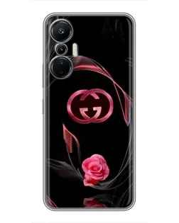 Чехол для Infinix Hot 20 (4G) с картинкой «Gucci — неоновая роза» Чехол для Infinix Hot 20 (4G) с картинкой «Gucci — неоновая роза»