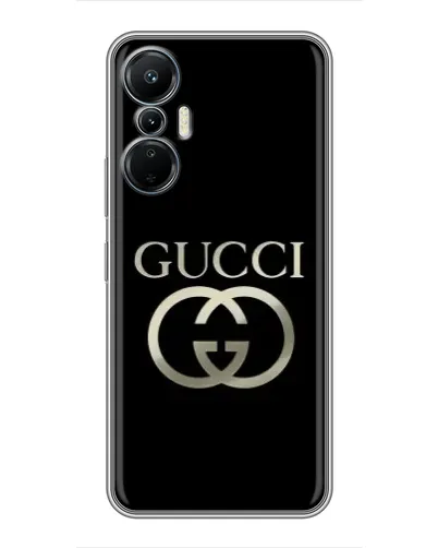 Чехол для Infinix Hot 20 (4G) с картинкой «Gucci — золото на черном» Чехол для Infinix Hot 20 (4G) с картинкой «Gucci — золото на черном»