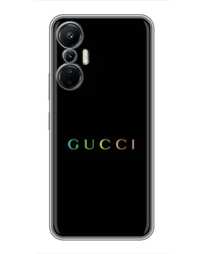 Чехол для Infinix Hot 20 (4G) с картинкой «Gucci — неоновый минимализм» Чехол для Infinix Hot 20 (4G) с картинкой «Gucci — неоновый минимализм»