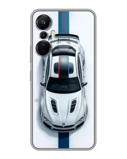 Чехол для Infinix Hot 20 (4G) с картинкой «Вид сверху — BMW M» Чехол для Infinix Hot 20 (4G) с картинкой «Вид сверху — BMW M»