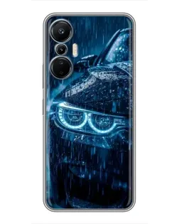 Чехол для Infinix Hot 20 (4G) с картинкой «BMW под дождем» Чехол для Infinix Hot 20 (4G) с картинкой «BMW под дождем»