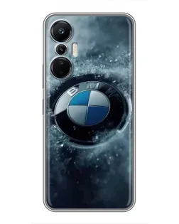 Чехол для Infinix Hot 20 (4G) с картинкой «Логотип BMW — лед» Чехол для Infinix Hot 20 (4G) с картинкой «Логотип BMW — лед»
