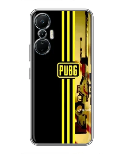 Чехол для Infinix Hot 20 (4G) с картинкой «PUBG — камуфляжный шлем»
